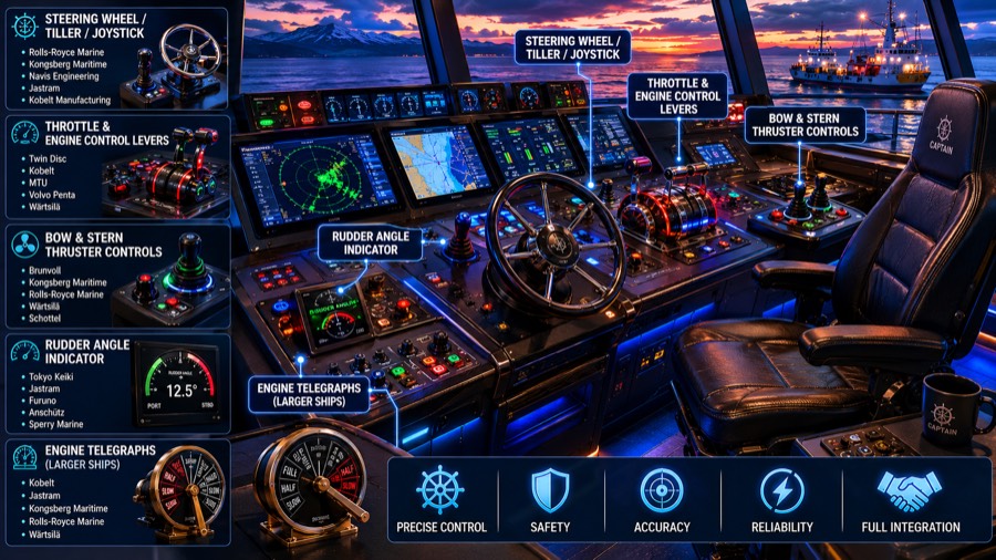 Control and steering system